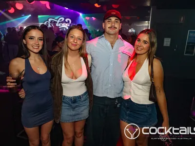 A professional photo of guests enjoying themselves at Cocktails Nightclub from our gallery.