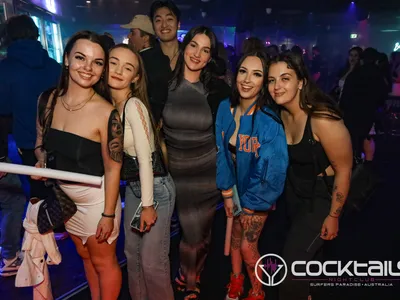 A professional photo of guests enjoying themselves at Cocktails Nightclub from our gallery.