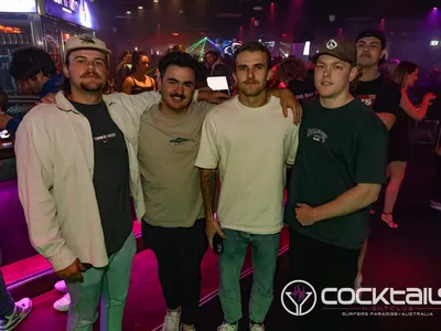 A professional photo of guests enjoying themselves at Cocktails Nightclub from our gallery.