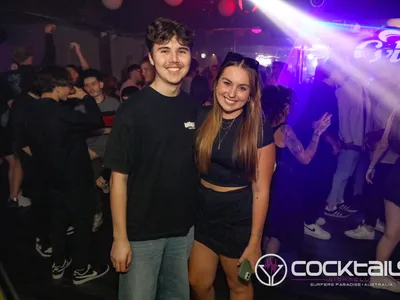 A professional photo of guests enjoying themselves at Cocktails Nightclub from our gallery.