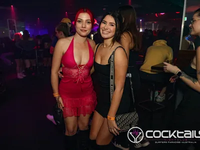 A professional photo of guests enjoying themselves at Cocktails Nightclub from our gallery.