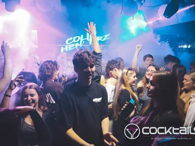 A professional photo of guests enjoying themselves at Cocktails Nightclub from our gallery.