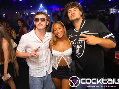 A professional photo of guests enjoying themselves at Cocktails Nightclub from our gallery.