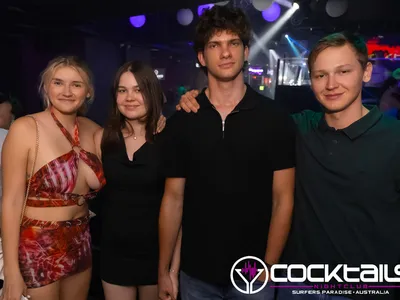 A professional photo of guests enjoying themselves at Cocktails Nightclub from our gallery.