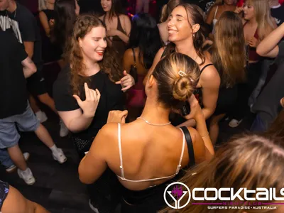 A professional photo of guests enjoying themselves at Cocktails Nightclub from our gallery.