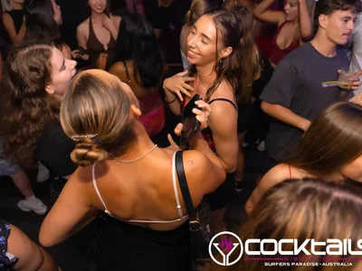 A professional photo of guests enjoying themselves at Cocktails Nightclub from our gallery.