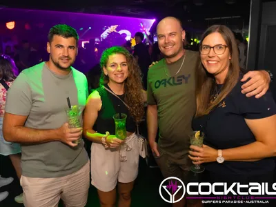 A professional photo of guests enjoying themselves at Cocktails Nightclub from our gallery.