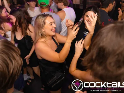 A professional photo of guests enjoying themselves at Cocktails Nightclub from our gallery.