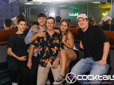 A professional photo of guests enjoying themselves at Cocktails Nightclub from our gallery.