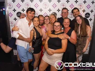 A professional photo of guests enjoying themselves at Cocktails Nightclub from our gallery.