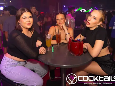 A professional photo of guests enjoying themselves at Cocktails Nightclub from our gallery.