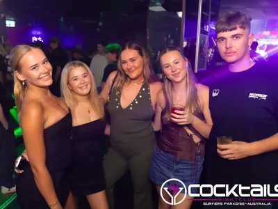 A professional photo of guests enjoying themselves at Cocktails Nightclub from our gallery.