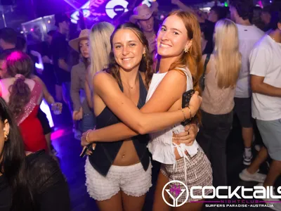 A professional photo of guests enjoying themselves at Cocktails Nightclub from our gallery.