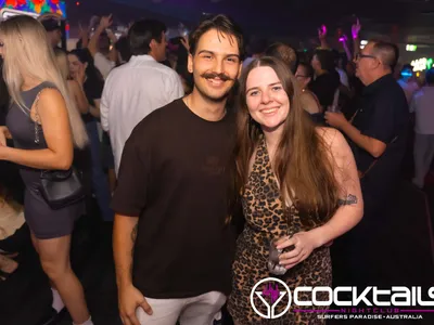 A professional photo of guests enjoying themselves at Cocktails Nightclub from our gallery.