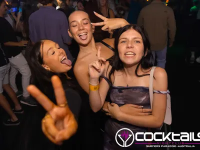 A professional photo of guests enjoying themselves at Cocktails Nightclub from our gallery.