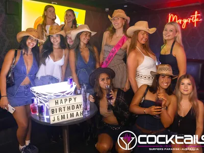 A professional photo of guests enjoying themselves at Cocktails Nightclub from our gallery.