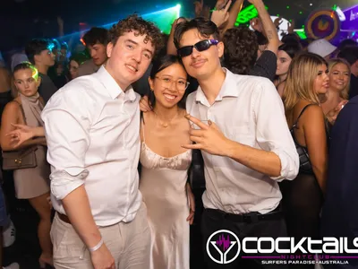 A professional photo of guests enjoying themselves at Cocktails Nightclub from our gallery.