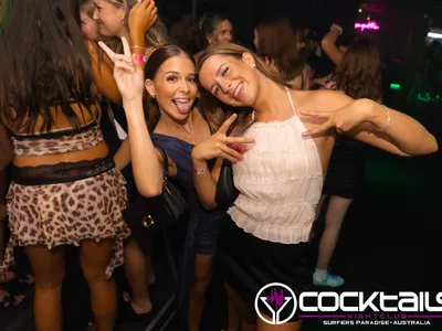 A professional photo of guests enjoying themselves at Cocktails Nightclub from our gallery.