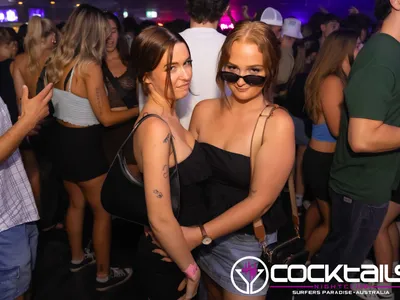 A professional photo of guests enjoying themselves at Cocktails Nightclub from our gallery.