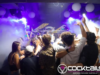 A professional photo of guests enjoying themselves at Cocktails Nightclub from our gallery.