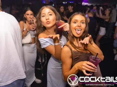 A professional photo of guests enjoying themselves at Cocktails Nightclub from our gallery.