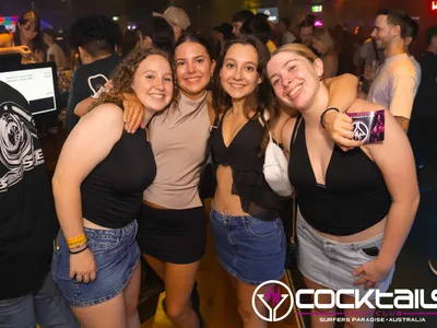 A professional photo of guests enjoying themselves at Cocktails Nightclub from our gallery.