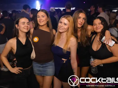 A professional photo of guests enjoying themselves at Cocktails Nightclub from our gallery.