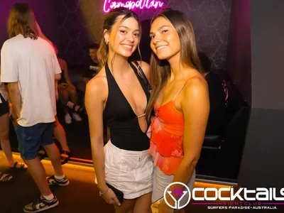 A professional photo of guests enjoying themselves at Cocktails Nightclub from our gallery.