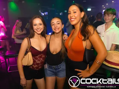 A professional photo of guests enjoying themselves at Cocktails Nightclub from our gallery.