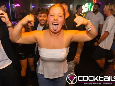 A professional photo of guests enjoying themselves at Cocktails Nightclub from our gallery.