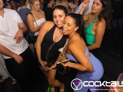 A professional photo of guests enjoying themselves at Cocktails Nightclub from our gallery.