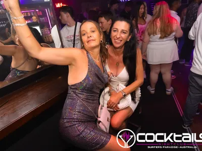 A professional photo of guests enjoying themselves at Cocktails Nightclub from our gallery.