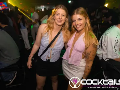 A professional photo of guests enjoying themselves at Cocktails Nightclub from our gallery.