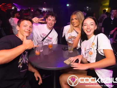 A professional photo of guests enjoying themselves at Cocktails Nightclub from our gallery.