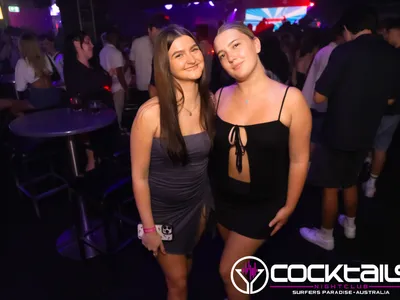 A professional photo of guests enjoying themselves at Cocktails Nightclub from our gallery.