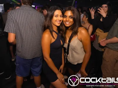 A professional photo of guests enjoying themselves at Cocktails Nightclub from our gallery.