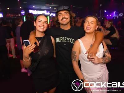 A professional photo of guests enjoying themselves at Cocktails Nightclub from our gallery.