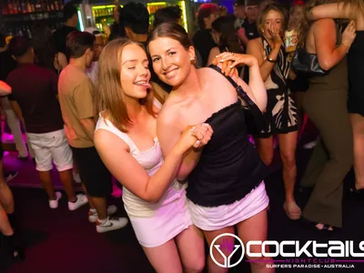 A professional photo of guests enjoying themselves at Cocktails Nightclub from our gallery.