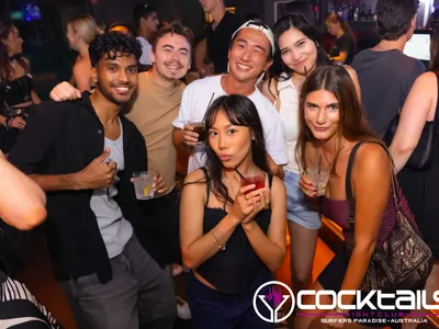 A professional photo of guests enjoying themselves at Cocktails Nightclub from our gallery.