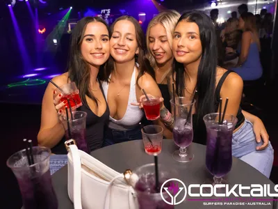 A professional photo of guests enjoying themselves at Cocktails Nightclub from our gallery.