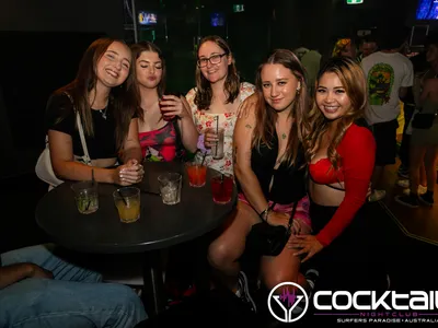 A professional photo of guests enjoying themselves at Cocktails Nightclub from our gallery.