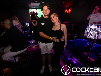 A professional photo of guests enjoying themselves at Cocktails Nightclub from our gallery.