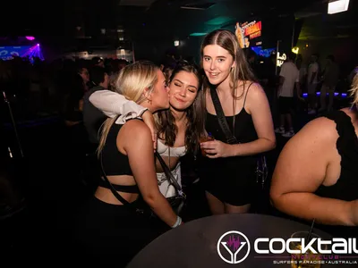 A professional photo of guests enjoying themselves at Cocktails Nightclub from our gallery.