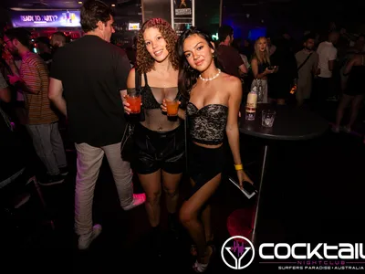 A professional photo of guests enjoying themselves at Cocktails Nightclub from our gallery.