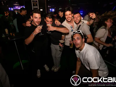 A professional photo of guests enjoying themselves at Cocktails Nightclub from our gallery.