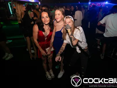 A professional photo of guests enjoying themselves at Cocktails Nightclub from our gallery.