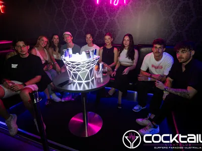 A professional photo of guests enjoying themselves at Cocktails Nightclub from our gallery.