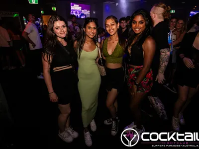 A professional photo of guests enjoying themselves at Cocktails Nightclub from our gallery.