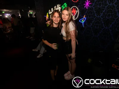 A professional photo of guests enjoying themselves at Cocktails Nightclub from our gallery.