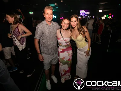 A professional photo of guests enjoying themselves at Cocktails Nightclub from our gallery.